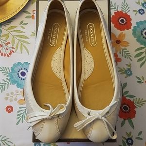 Coach ballet flats